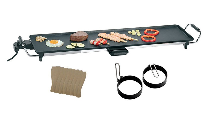 Image 2: Electric Teppanyaki Table Top Grill