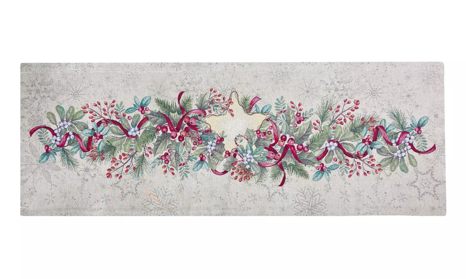 Centrotavola Natalizio in tessuto gobelin