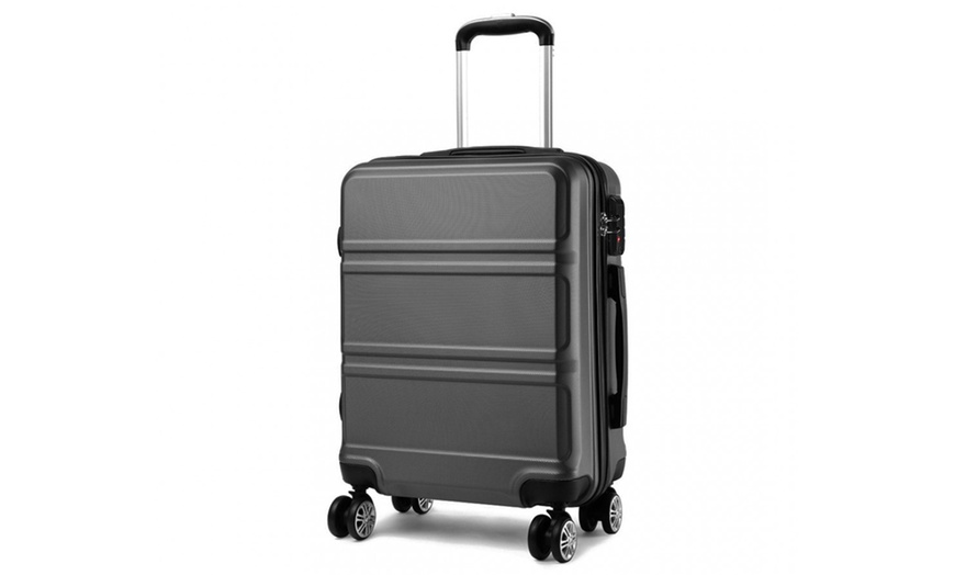 Image 5: One Piece or a Three - Piece Suitcase Ensemble