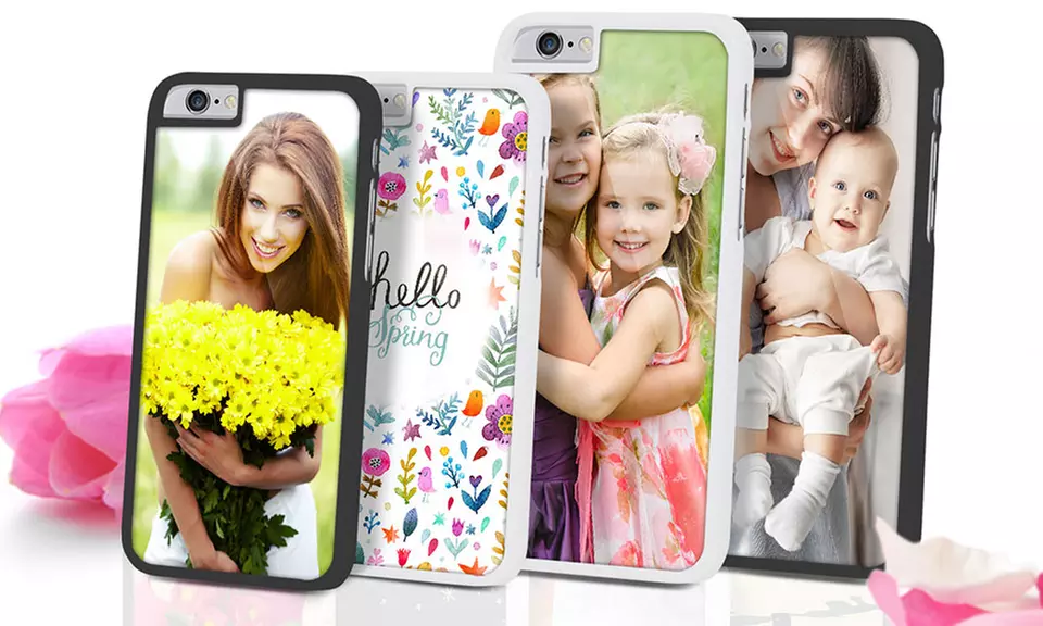 Custom Case for iPhone 5/5s, 6, or 6 Plus with Optional Tempered Glass Screen Protector from Printerpix - Primary Image
