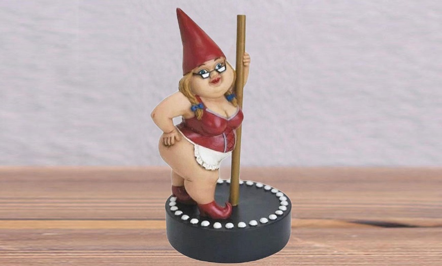 Image 2: Pole Dance Gnome Garden Decoration