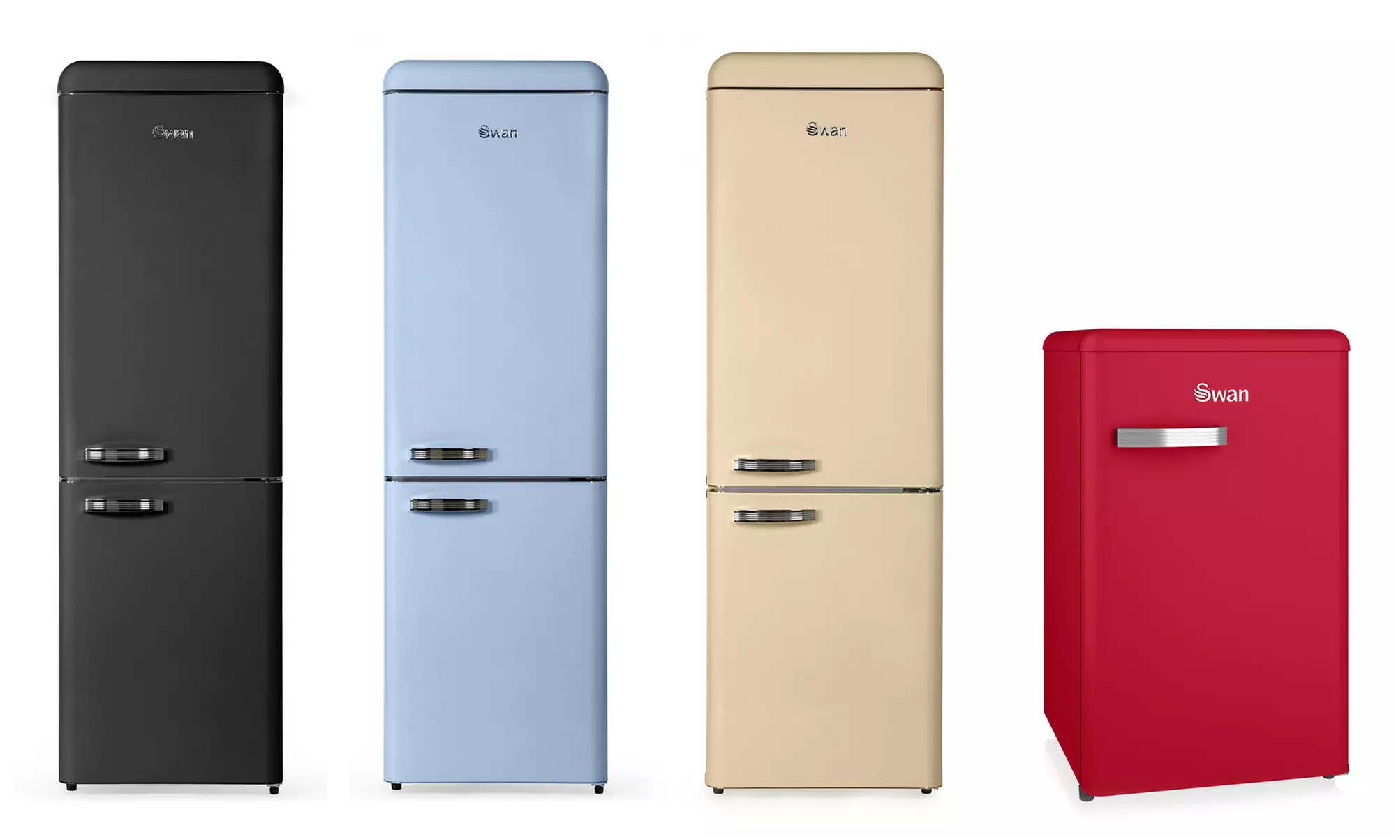 Swan Fridges, Freezers and Fridge Freezers In Seven Colours With Free Delivery - Primary Image