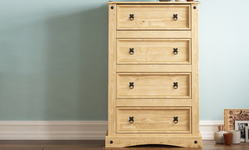 Image 12: Vida Designs Corona Bedroom Furniture Range