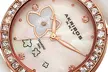 Akribos XXIV Women's Quartz Watch with Mother of Pearl Dial and Ceramic Bangle - Second Medium