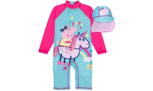 Peppa Pig Unicorn Kids' Print Swimsuit