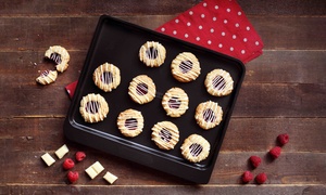 Two Pyrex Non-Stick Baking Trays