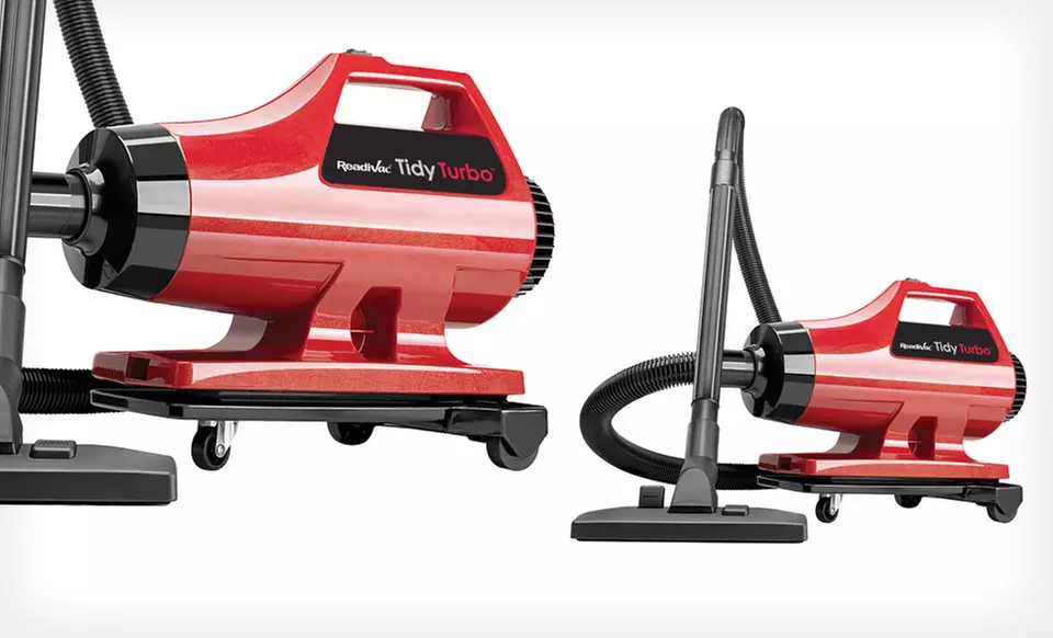 $59.99 for a ReadiVac Tidy Turbo Canister Vacuum ($74.99 List Price). Free Shipping. - Second Medium