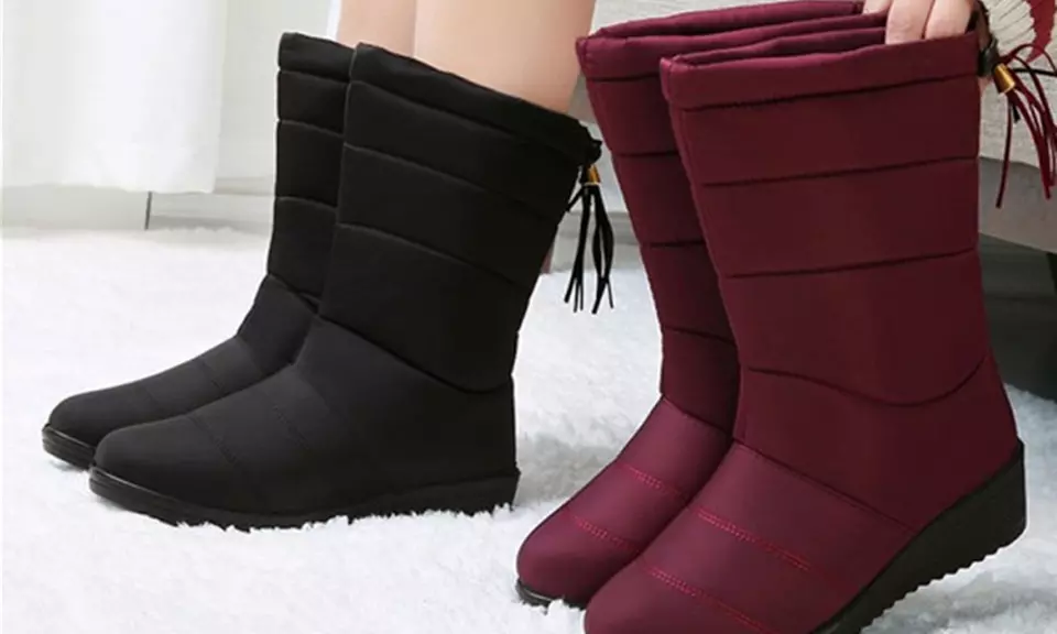 Bottes fourrées imperméables et chaudes - Primary Image