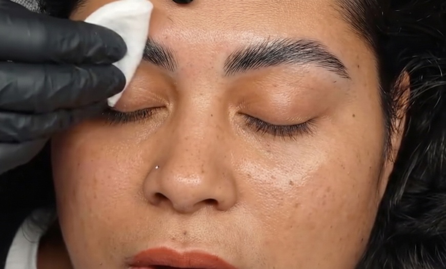 Image 3: Transform with Brow Tint, Lint, Lamination or Hybrid Dye