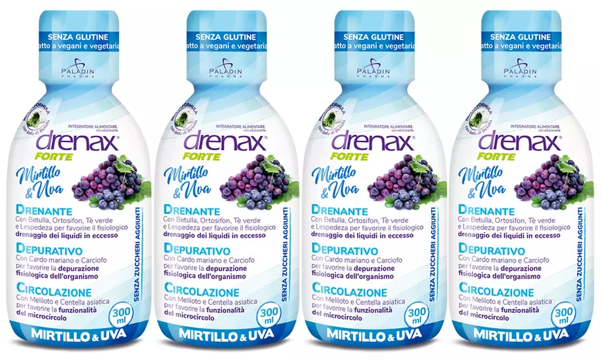 Image 7: 3, 4, 6 ou 9 flacons de compléments alimentaires "Drenax Forte" 300 ml