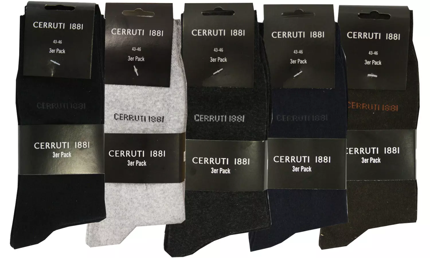 Cerruti 15er-Pack Herren-Socken in der Farbe nach Wahl - Primary Image