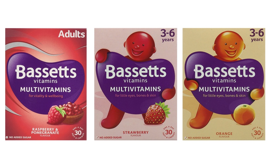 Image 1: 3-Pack Bassetts Chewy Vitamins