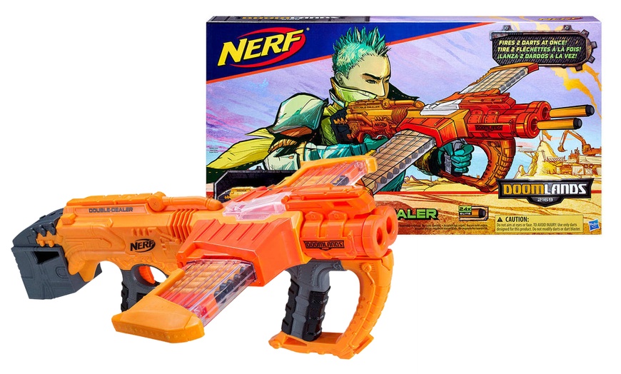 Image 1: Nerf Doomlands Double Dealer