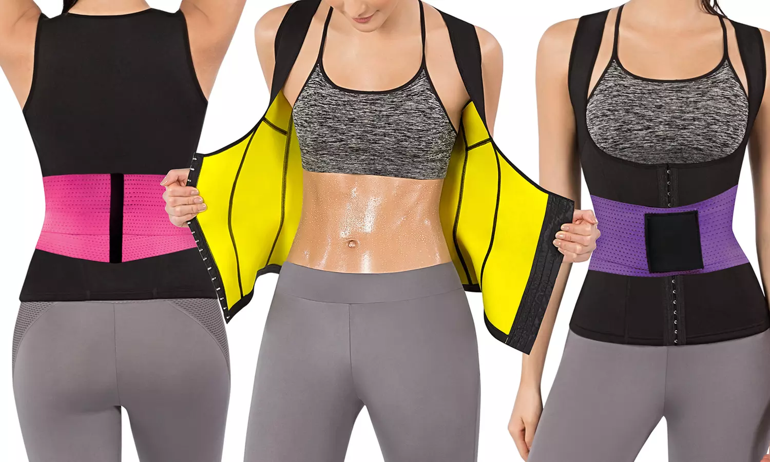 Women's Waist Cincher with Corset Shaper Belt. Plus Sizes Available. - Primary Image