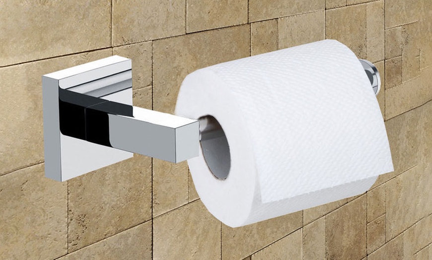 Image 2: Wall-Mounted Toilet Roll Holder