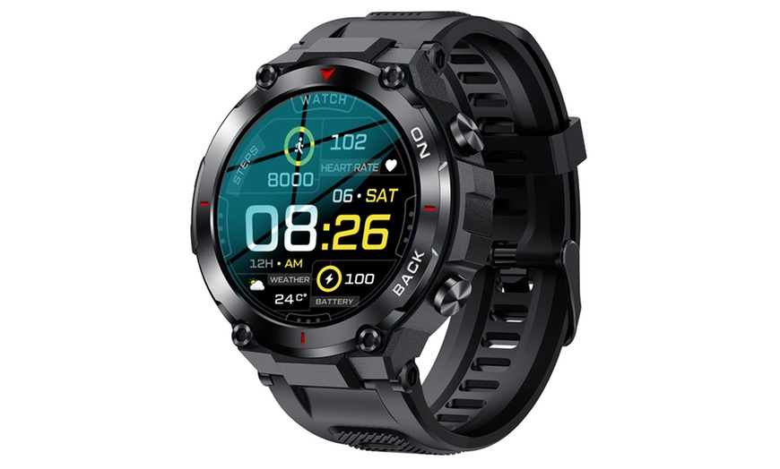 Image 1: Montre connectée Synerfit GPS Sport 2024, édition "Wild"