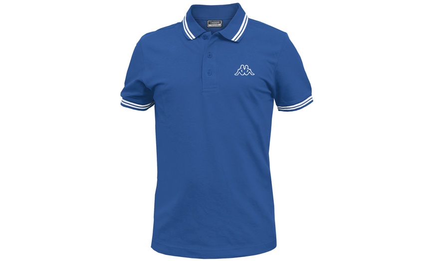 Image 10: Polo da uomo Kappa in 100% cotone piquet