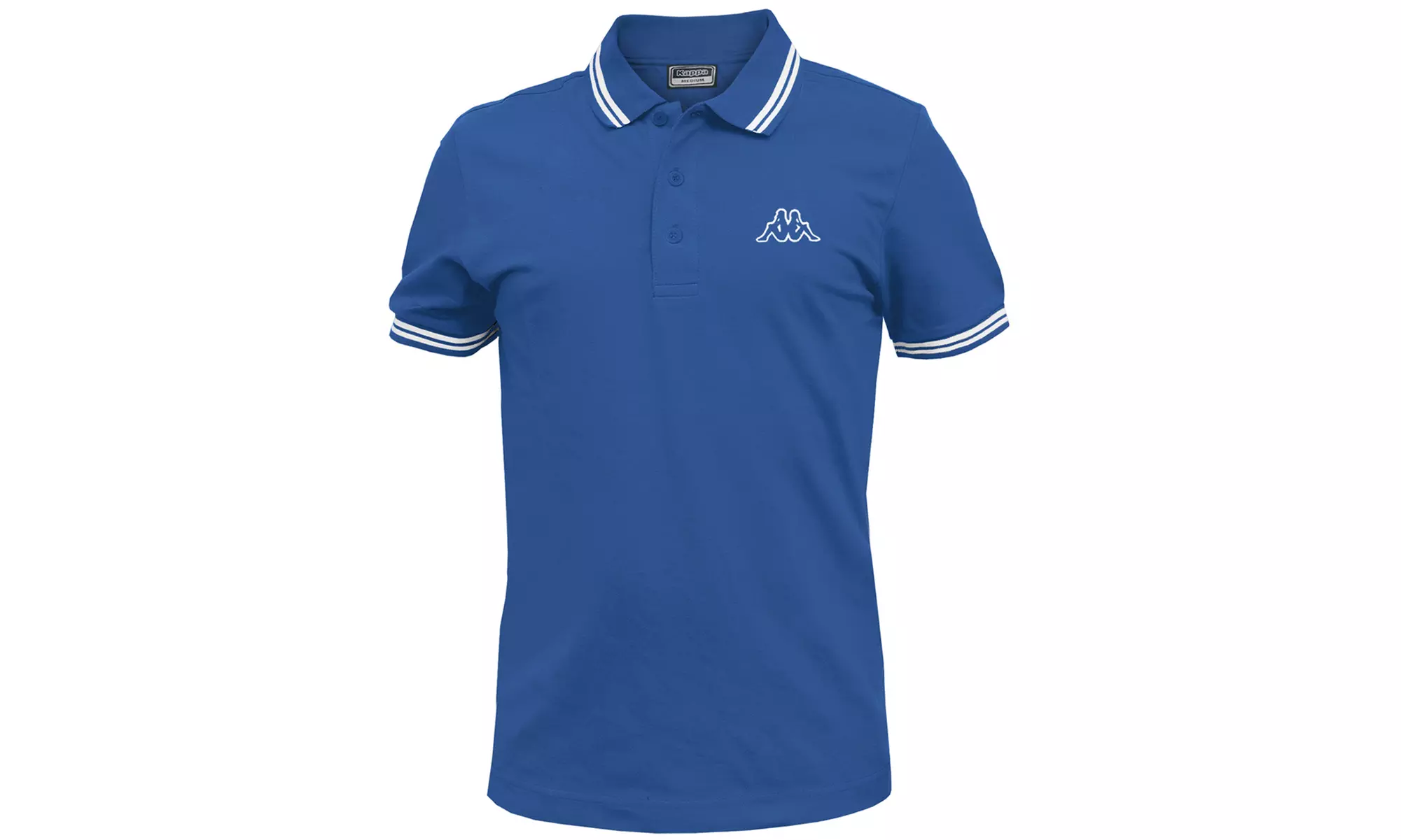 Polo da uomo Kappa in 100% cotone piquet