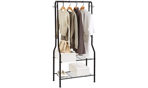 Two-Tier Entrance Coat Rack