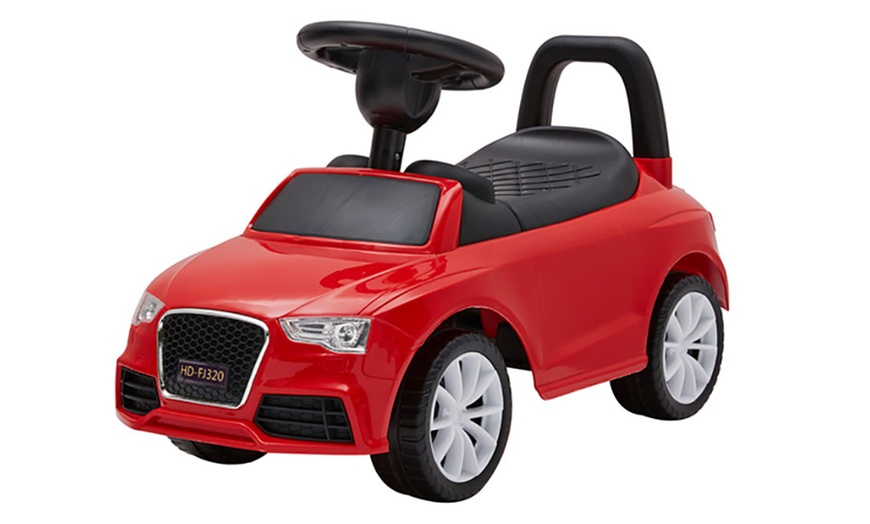 Image 2: Audi-Style Ride-On Push Toy Car