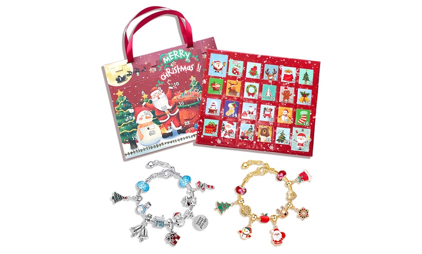 Image 5: Christmas Advent Calendar DIY Bracelet Charms