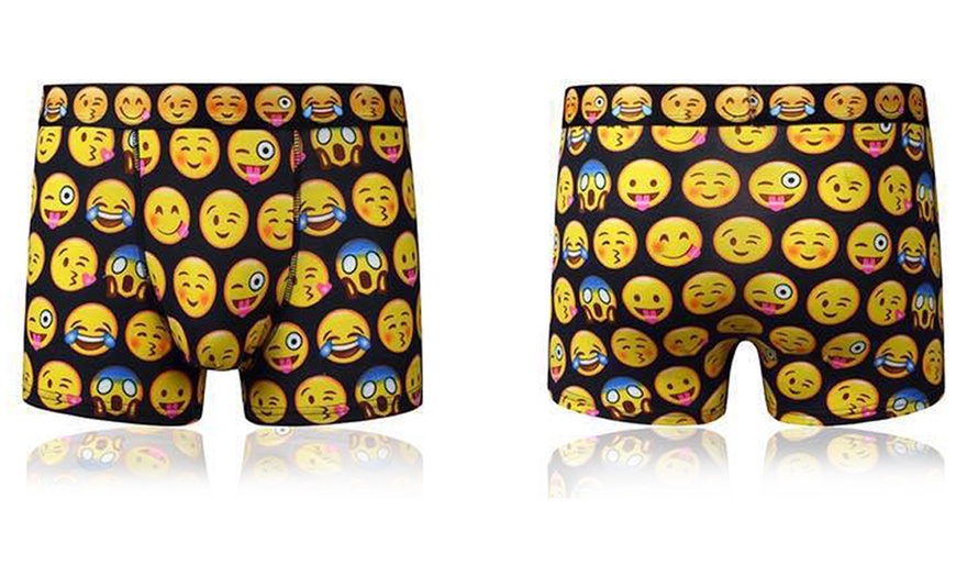 Image 12: Smiley Emoji Boxers Six-Pack