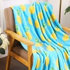 Image 6: Summertime Plush Home Fleece 50"x60" Throw Blanket 
