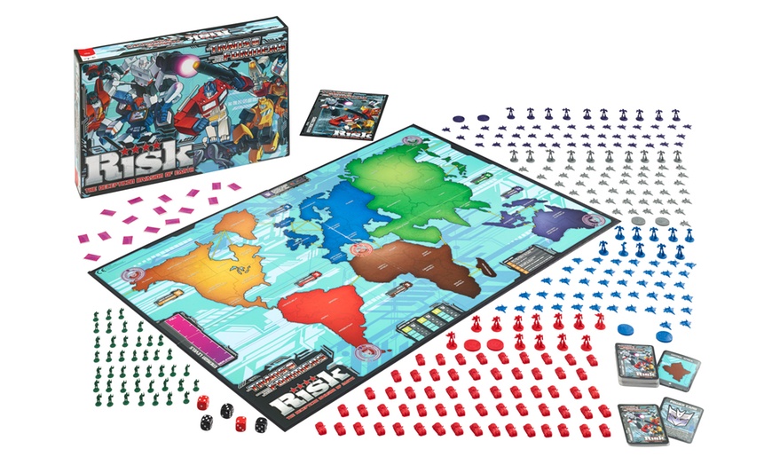 Image 1: Winning Moves Transformers Risk