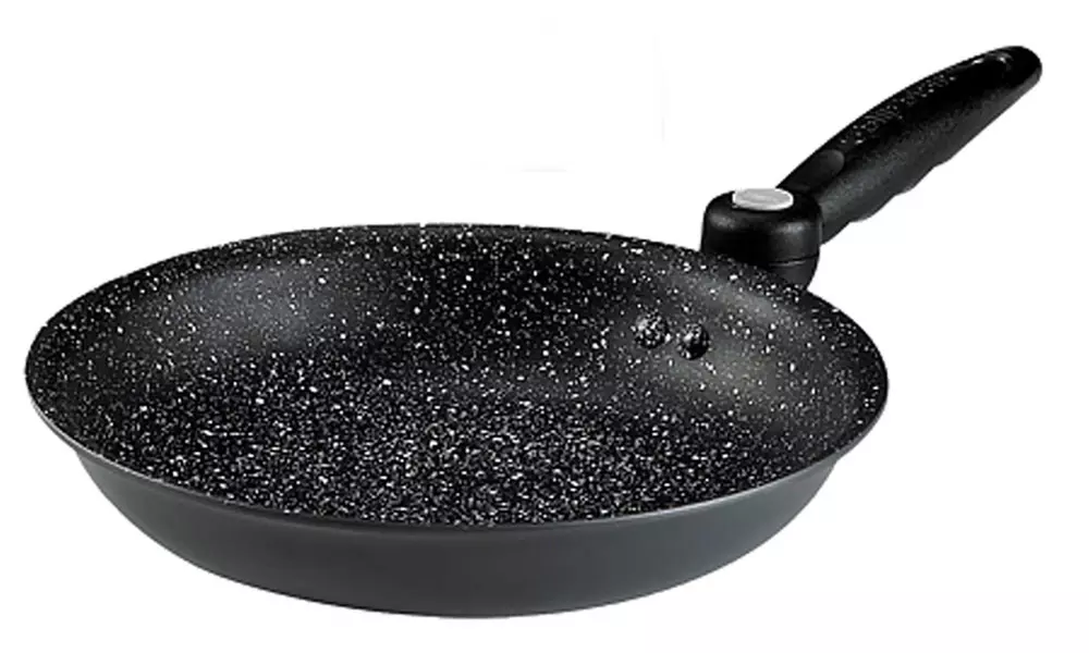 Slip Stone 10" Nonstick Foldable-Handle Frying Pan - Second Medium