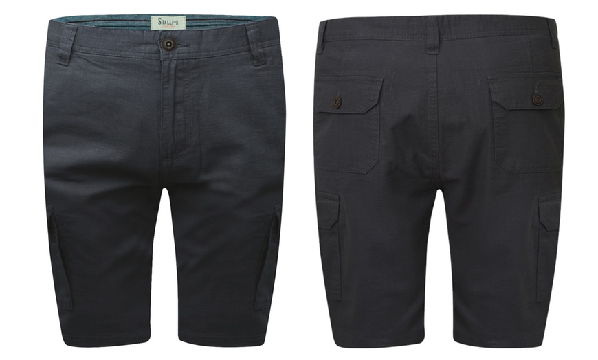 Image 3: Stallion Cargo Shorts