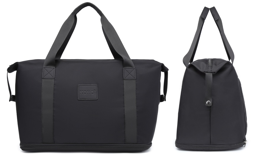 Image 9: Sac de sport et voyage Kono en nylon avec pochette