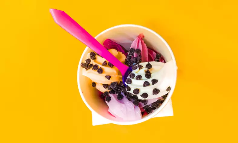 Enjoy frozen yogurt with Yogurt Andias offering choices of $10, $20, or $40 towards purchases with up to 30% savings - Primary Image