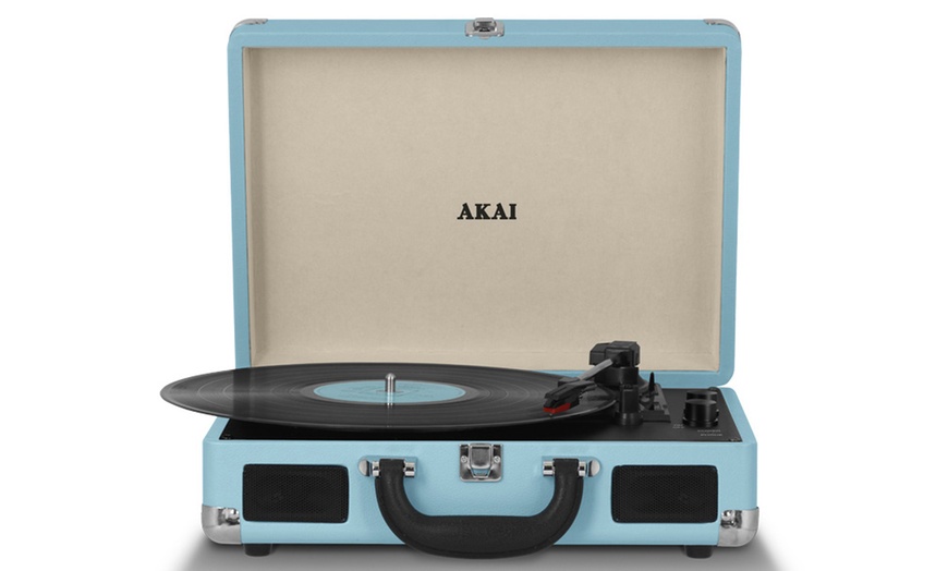 Image 7: Akai Rechargeable Turntable