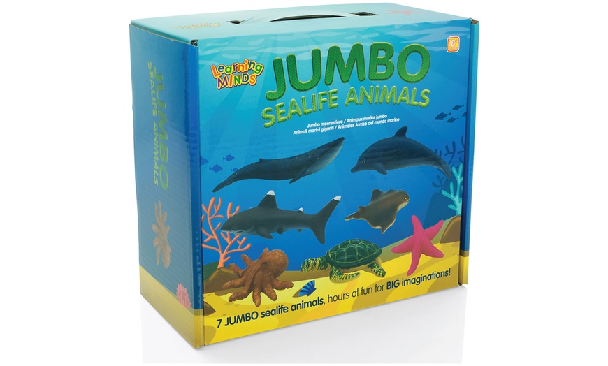 Image 2: Set of Seven Jumbo Sealife Animals