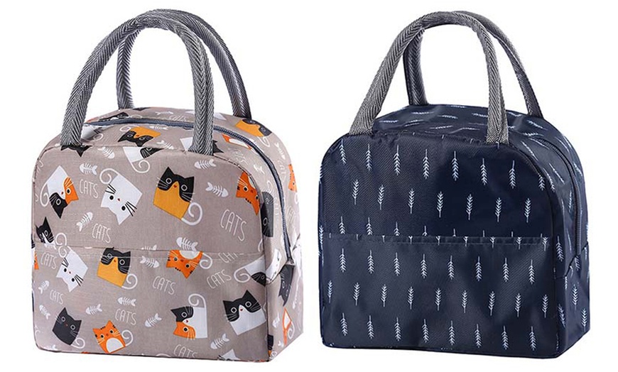 Image 22: One or Two Insulated Cooler Lunch Bags