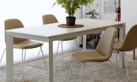 Tavolo Cribel Lisbona disponibile in 2 modelli e 3 colori