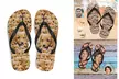 Flipflop Sandalen und Slippers mit Foto oder Text in Farbe und Design nach Wahl von Justyling (83% sparen) - Second Medium