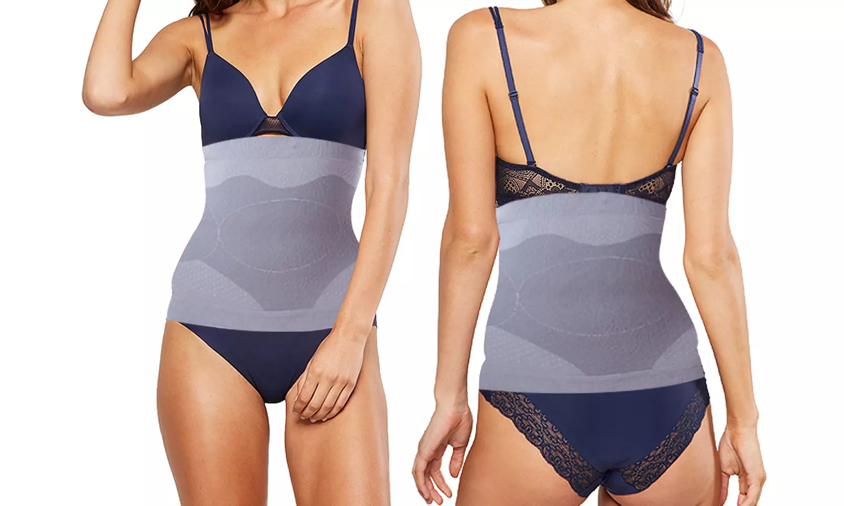 Women's Bamboo and Charcoal Slimming Wrap - Primary Image