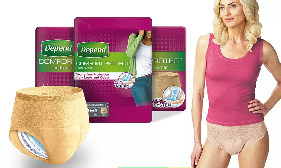 Pack de sous-vêtements pour fuites urinaires et incontinence pour femmes - Depend - Primary Image