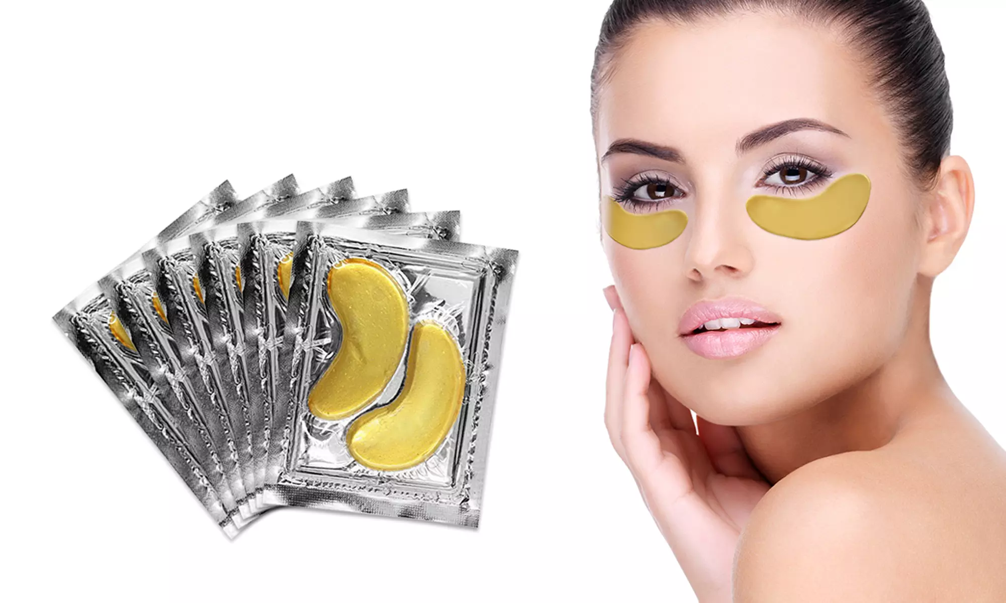 Anti-Aging Under-Eye Gold or Milky Mask (6-Pack) - Primary Image