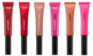 Six L'Oreal Infallible Lip Paints