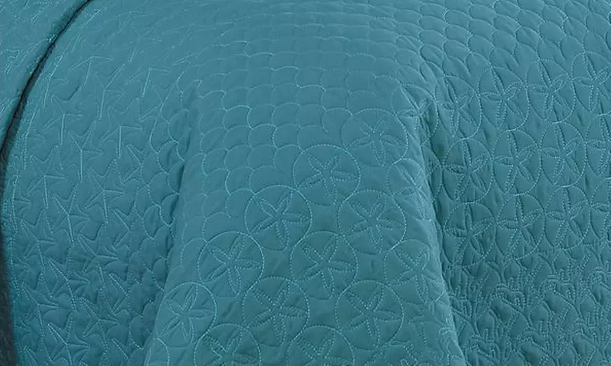 Coastal Print Quilt or Bed-in-a-Bag Sets (Multiple Options Available) - Second Medium