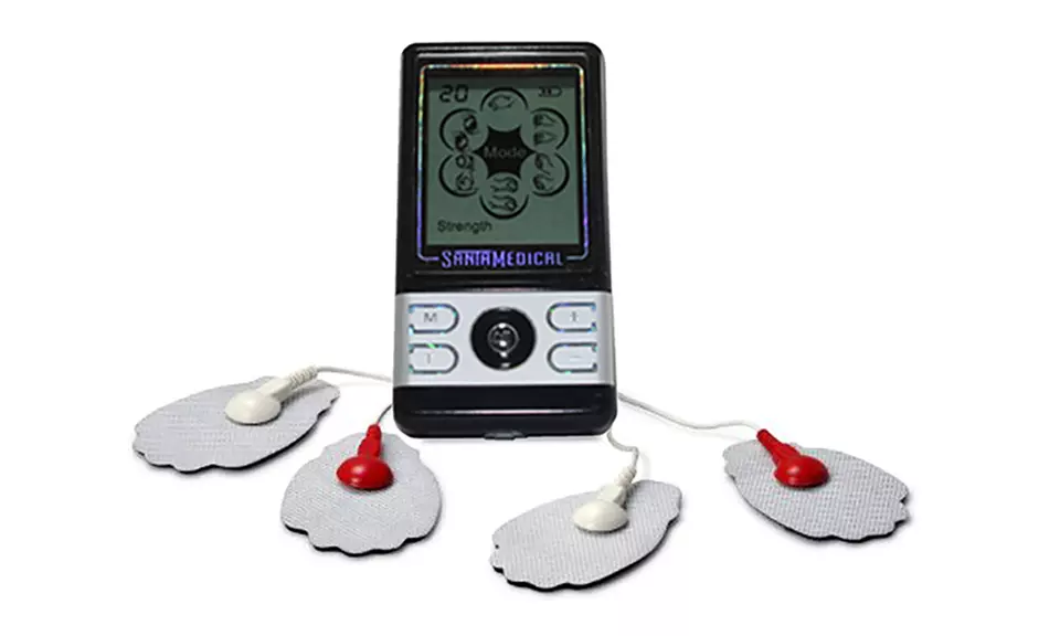 Santamedical Advanced Pulse Massager TENS Unit and Snap-On Pads - Primary Image