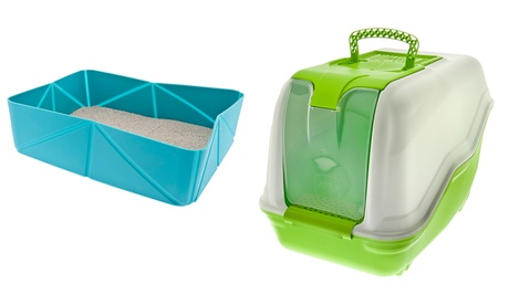 Lettiera per gatti Ferribiella disponibile in 2 modelli