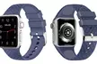 Waloo Carbon Fiber Silicone Band for Apple Watch Series 1–5 - Second Medium