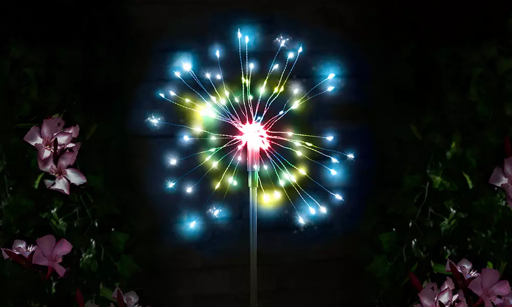 120 Lampes LED solaire, effet feu d'artifice, Globrite - Image 3