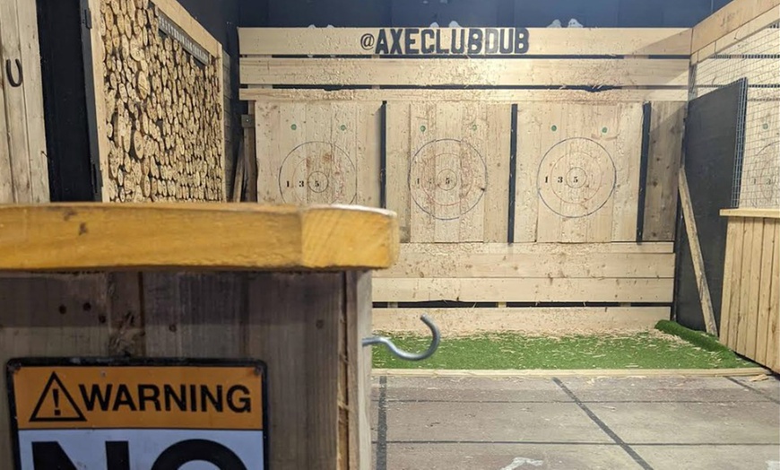 Image 2: One Hour Axe Throwing Experience for 2 or 4 with Axepert Instructors 