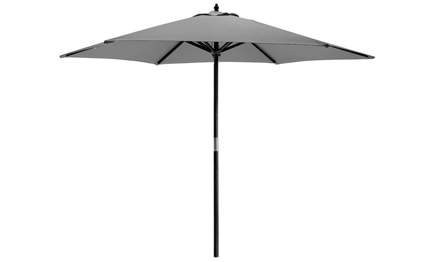 Image 7: Harbour Housewares Garden Parasol