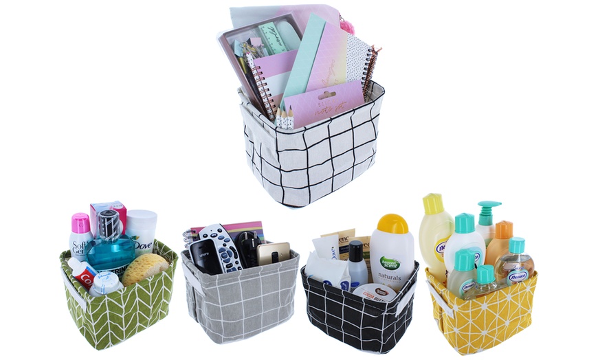 Image 1: Vivo Cotton Storage Basket