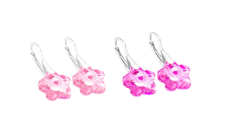 Image 27: Ah! Jewellery Earrings with Crystals from Swarovski®